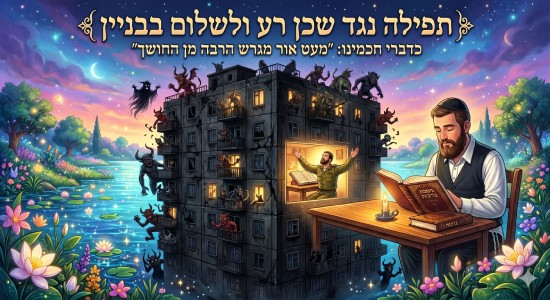 תפילה נגד שכן רע ולשלום בבניין