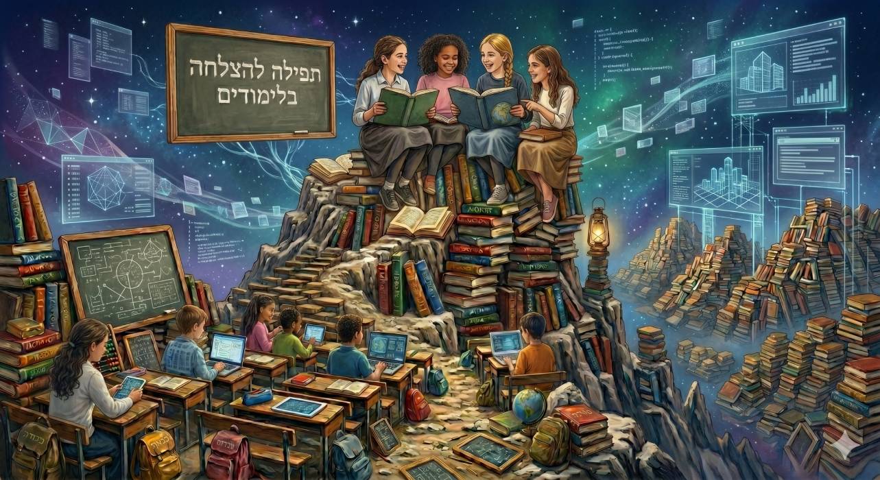 תפילה להצלחה בלימודים