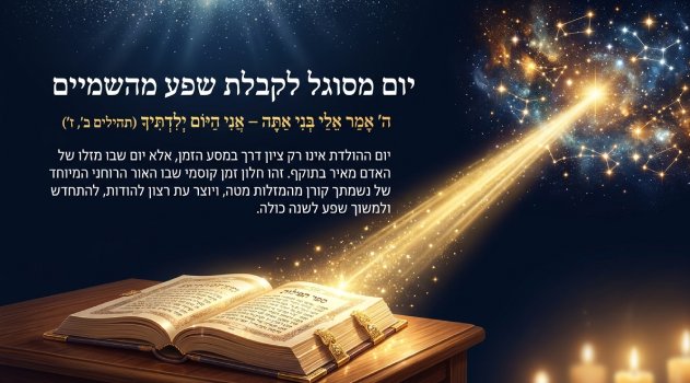 תפילה לאישה ליום הולדתה
